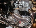 Detailed close-ups of the A10 BSA Engine